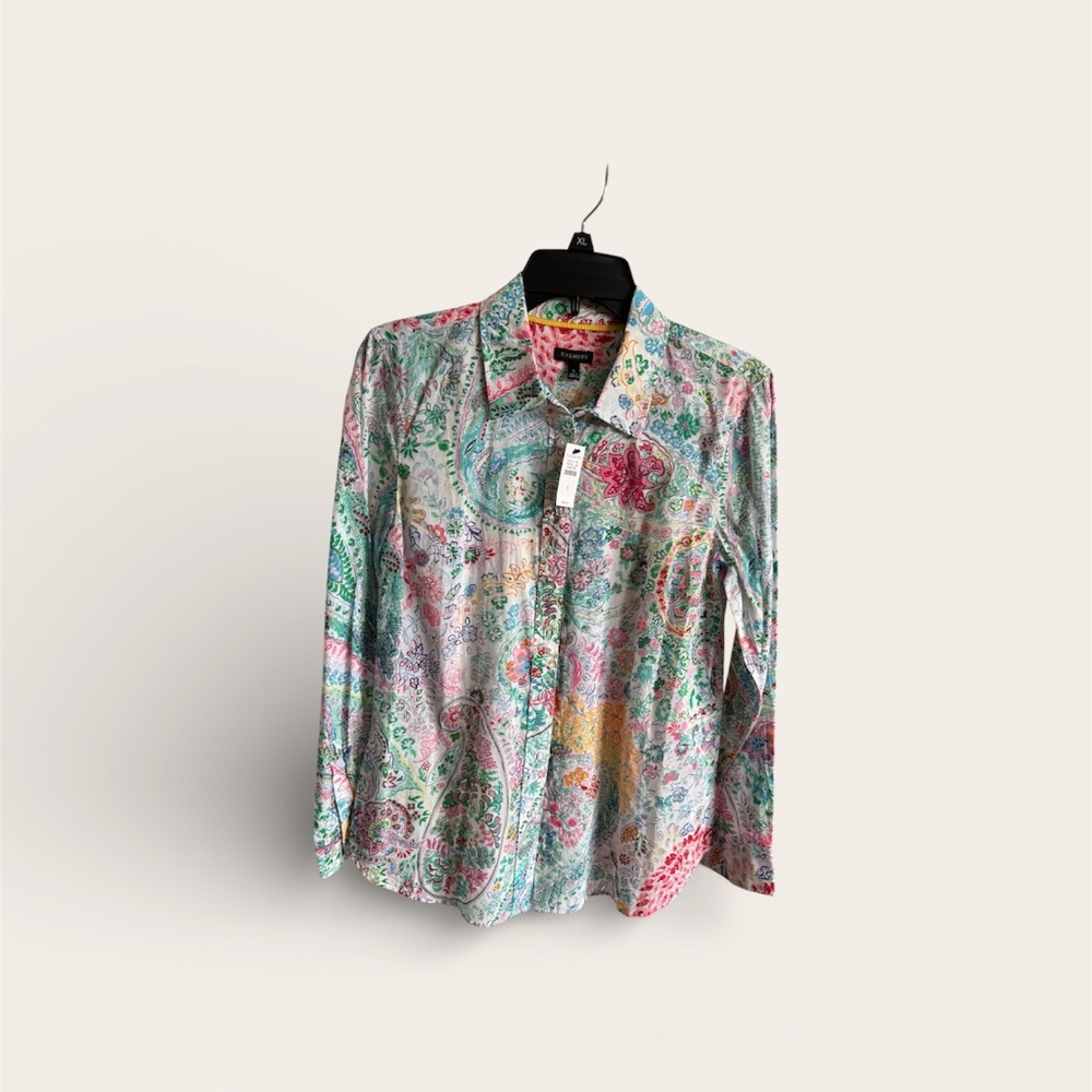 Small long sleeve multi color by Talbots